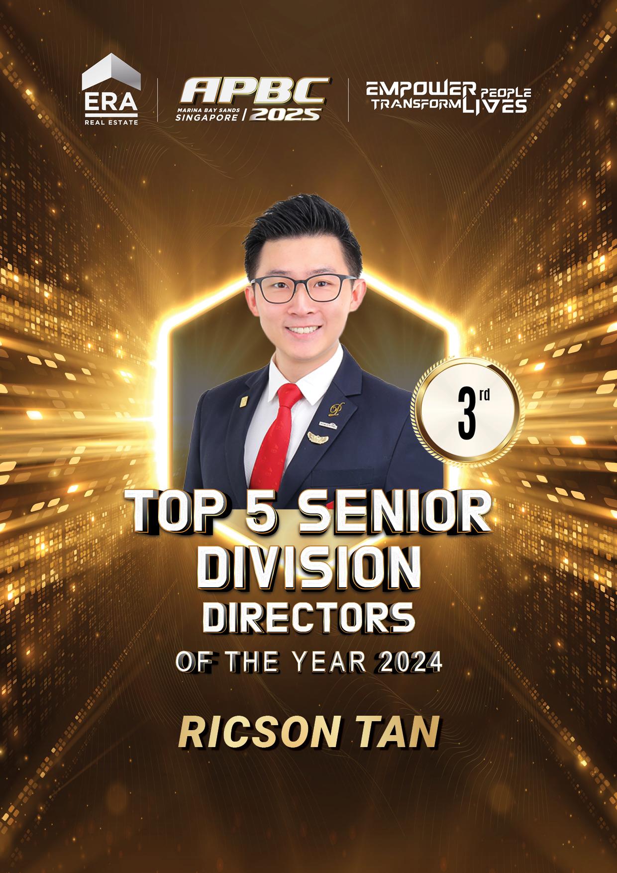 ERA Award — Ricson Tan